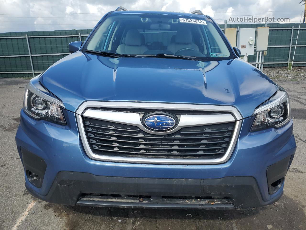 2020 Subaru Forester Premium Синий vin: JF2SKAJC5LH592567