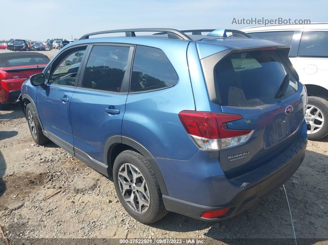 2020 Subaru Forester Premium Blue vin: JF2SKAJC5LH595095