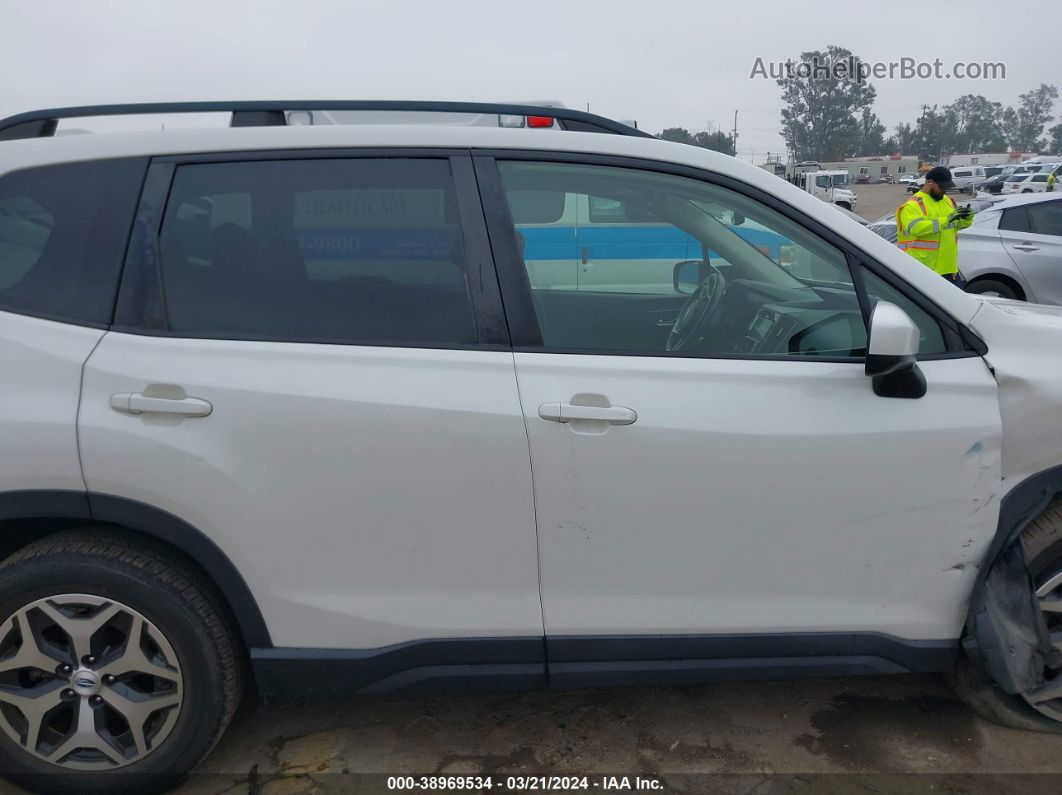 2020 Subaru Forester Premium Белый vin: JF2SKAJC6LH401268