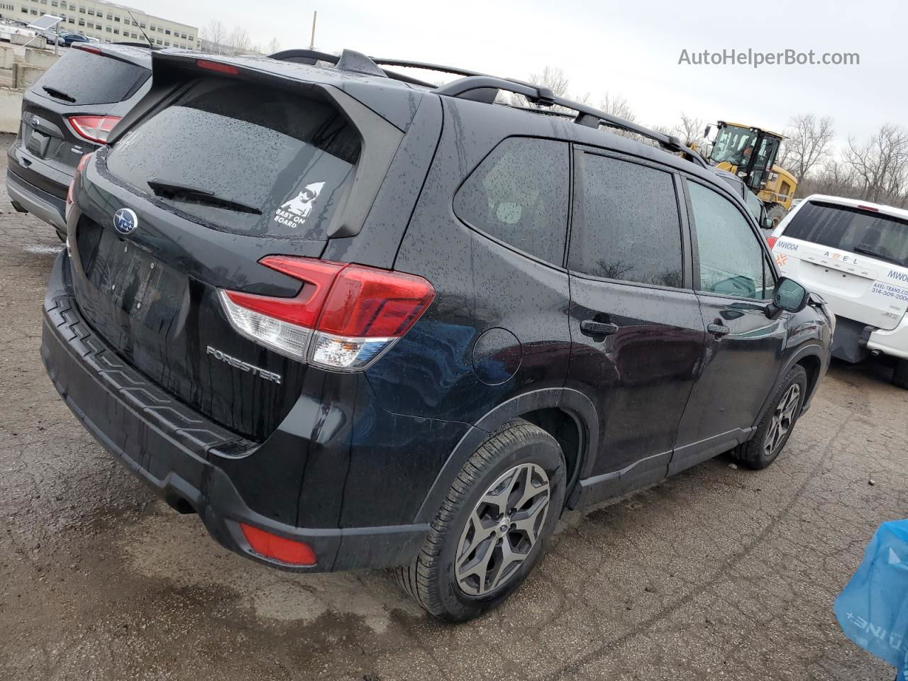 2020 Subaru Forester Premium Black vin: JF2SKAJC6LH486452