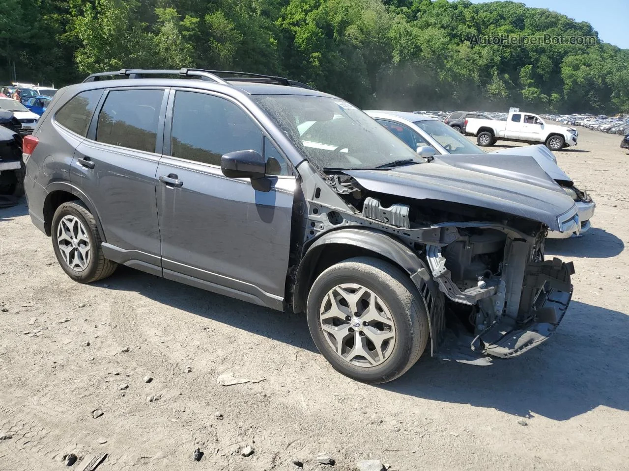 2020 Subaru Forester Premium Charcoal vin: JF2SKAJC7LH550725