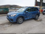 2020 Subaru Forester Premium Blue vin: JF2SKAJC7LH556315