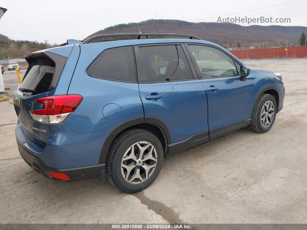 2020 Subaru Forester Premium Blue vin: JF2SKAJC7LH556315