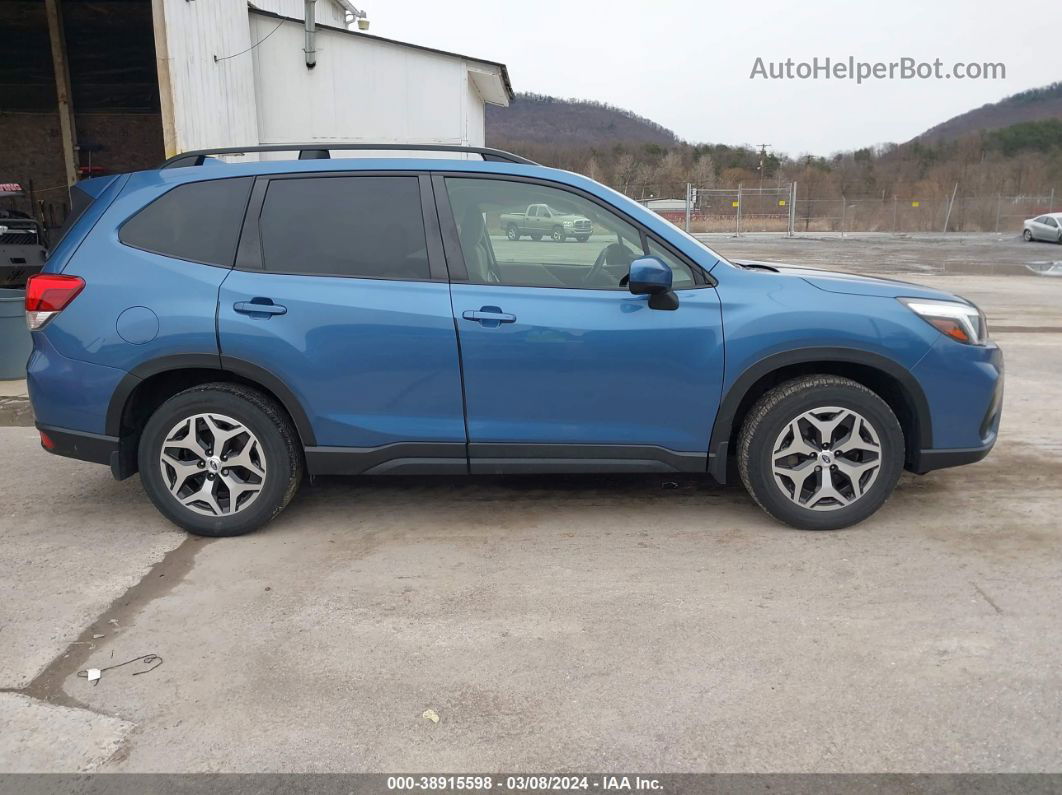 2020 Subaru Forester Premium Blue vin: JF2SKAJC7LH556315