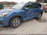 2020 Subaru Forester Premium Синий vin: JF2SKAJC7LH556315