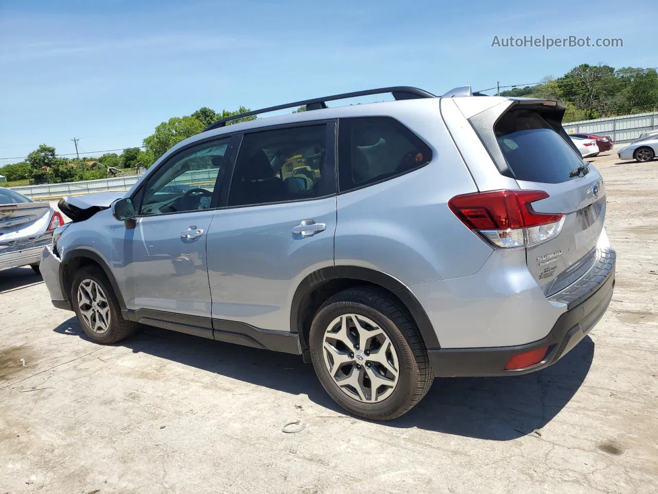 2020 Subaru Forester Premium Gray vin: JF2SKAJC7LH579867