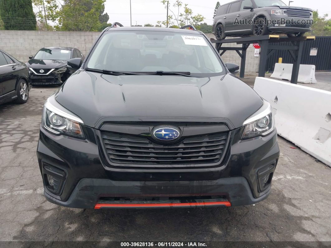 2019 Subaru Forester Sport Black vin: JF2SKAJC8KH402985