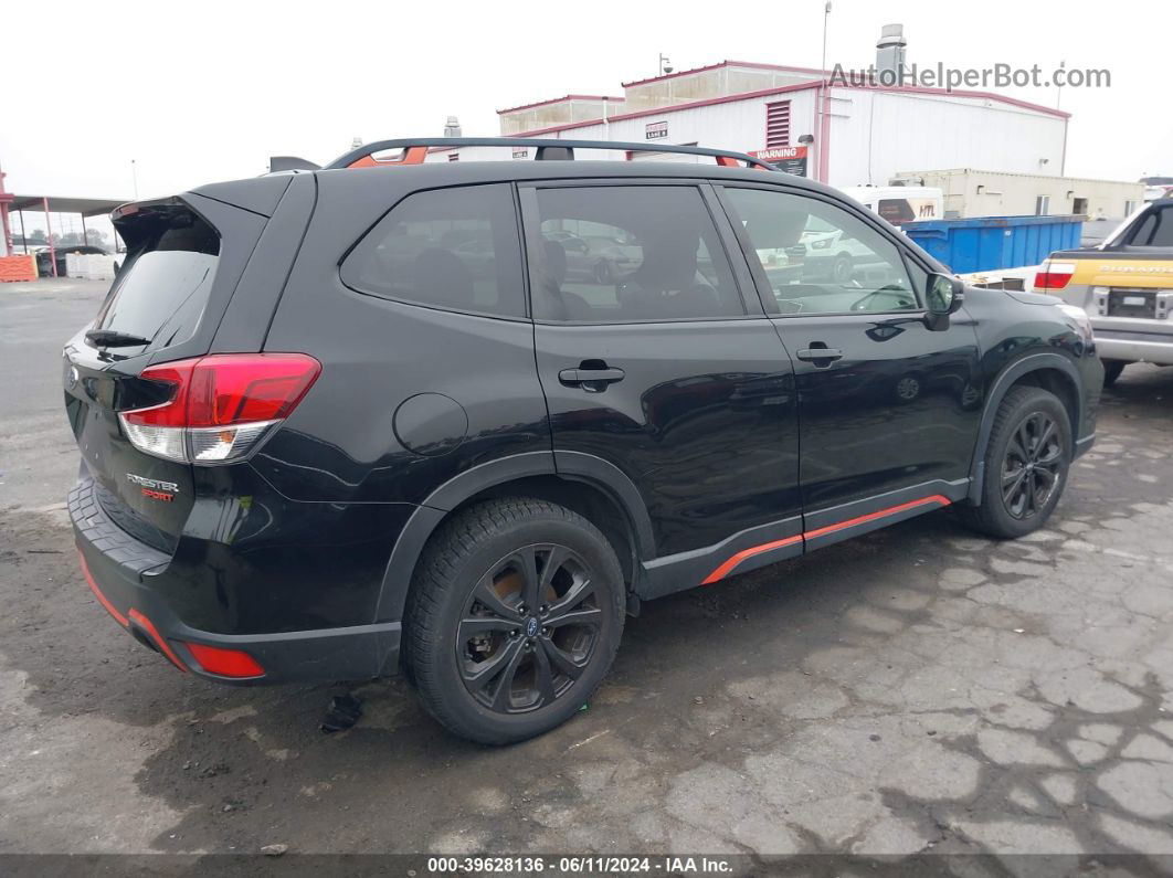 2019 Subaru Forester Sport Black vin: JF2SKAJC8KH402985