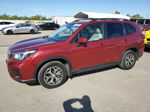 2020 Subaru Forester Premium Burgundy vin: JF2SKAJC8LH538356