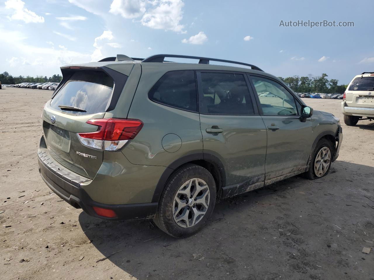 2020 Subaru Forester Premium Green vin: JF2SKAJC8LH541712