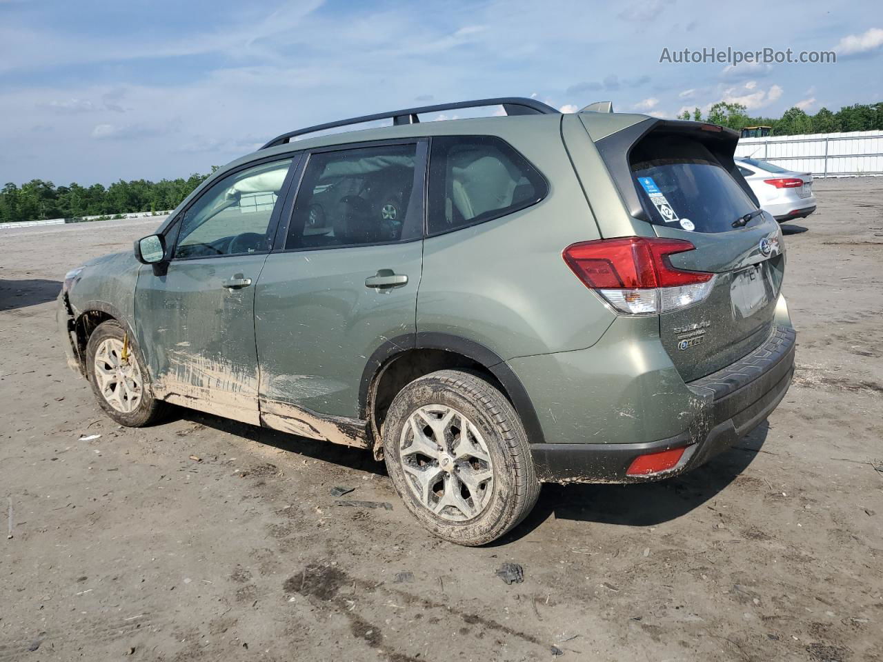 2020 Subaru Forester Premium Green vin: JF2SKAJC8LH541712