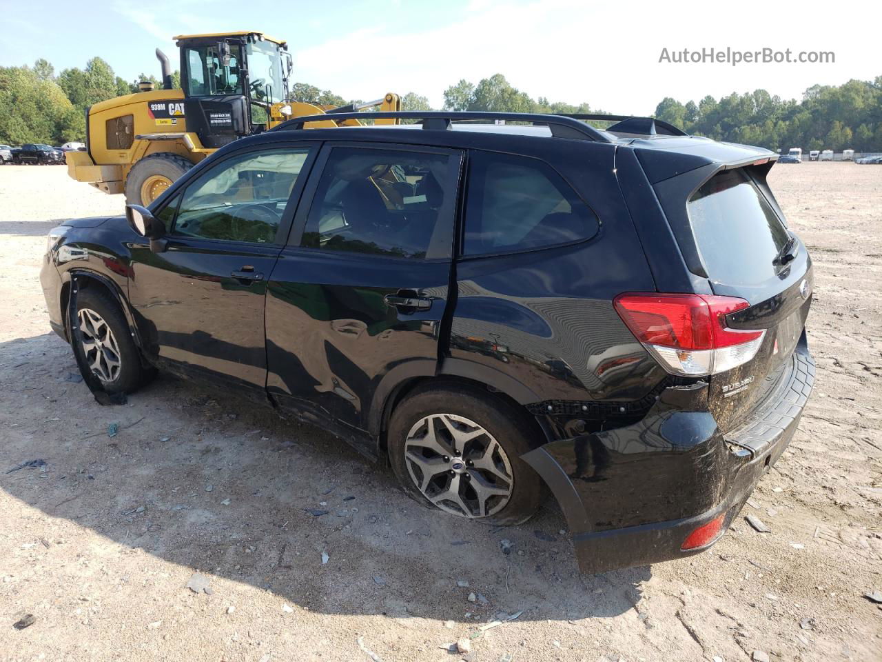 2020 Subaru Forester Premium Черный vin: JF2SKAJC9LH427055