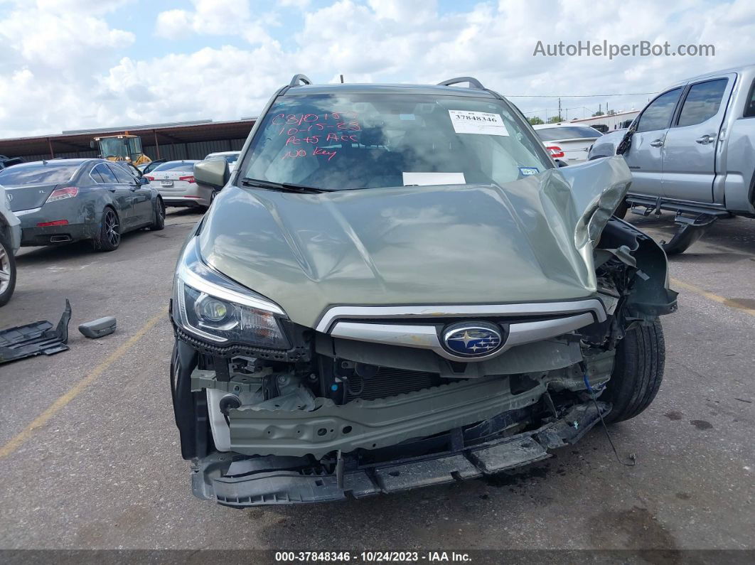 2020 Subaru Forester Premium Зеленый vin: JF2SKAJC9LH602243