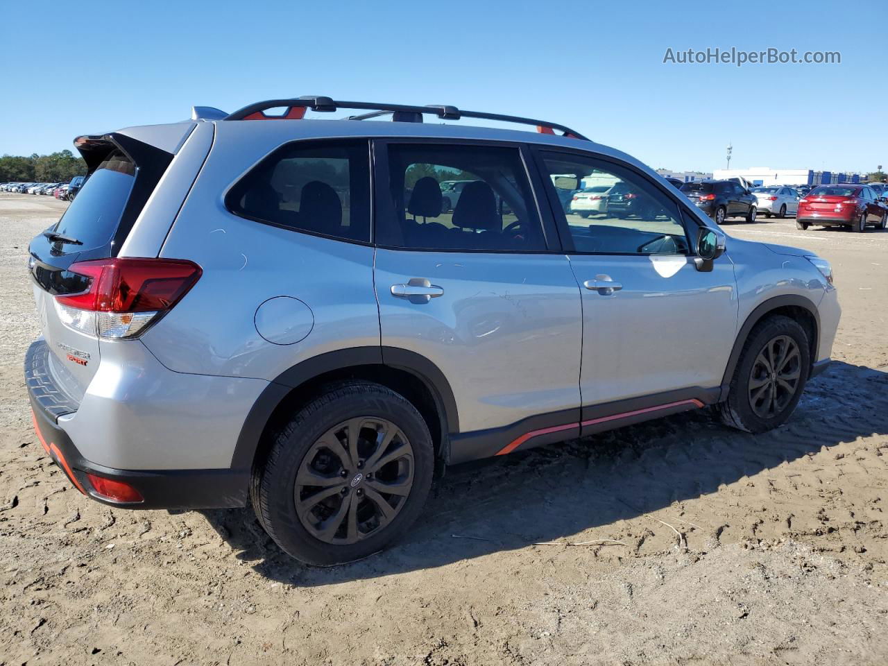 2019 Subaru Forester Sport Silver vin: JF2SKAJCXKH414751