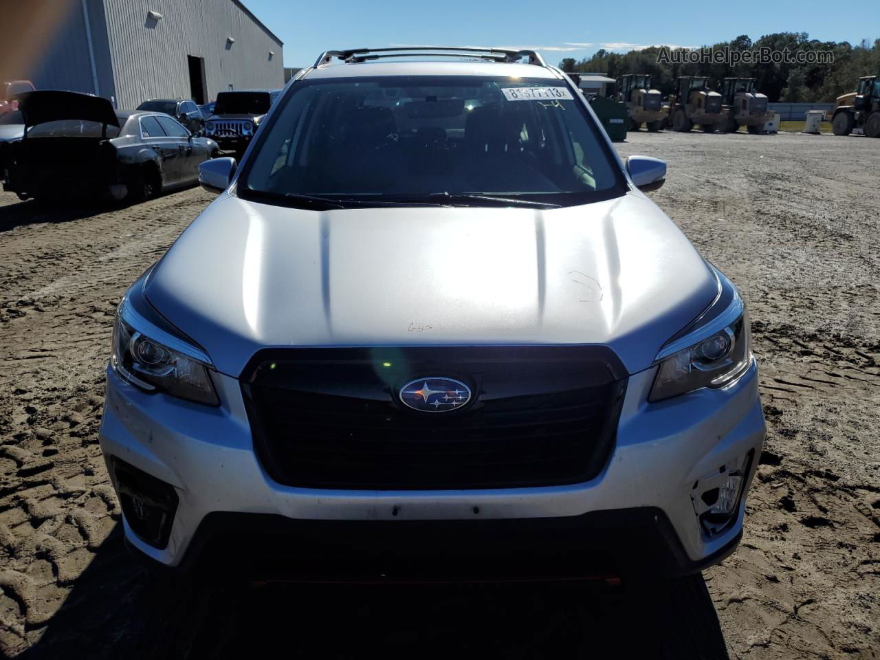 2019 Subaru Forester Sport Серебряный vin: JF2SKAJCXKH414751