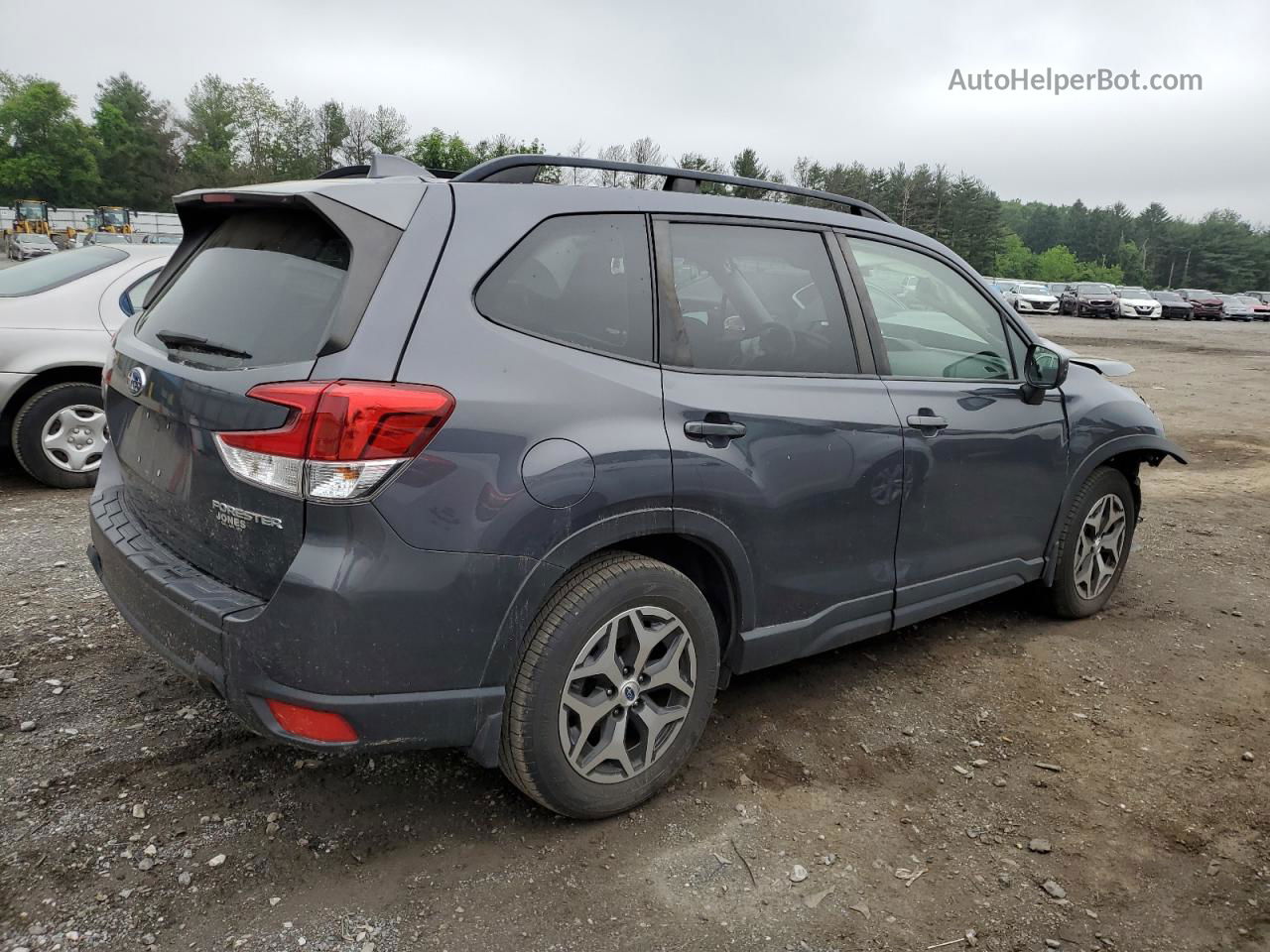 2020 Subaru Forester Premium Серый vin: JF2SKAJCXLH490648