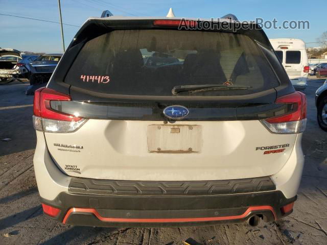 2019 Subaru Forester Sport White vin: JF2SKAKC3KH414413