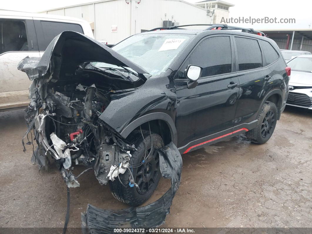 2019 Subaru Forester Sport Black vin: JF2SKAKC3KH584786