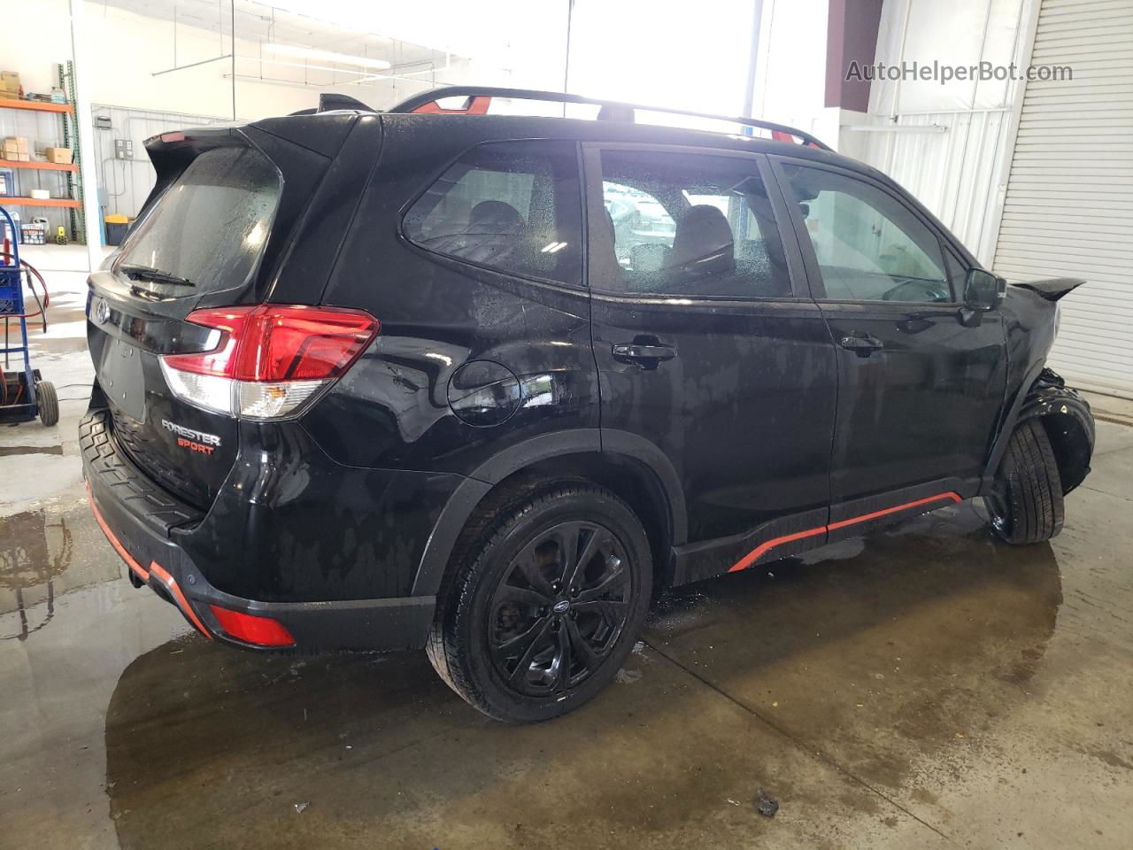 2019 Subaru Forester Sport Black vin: JF2SKAKC4KH455195