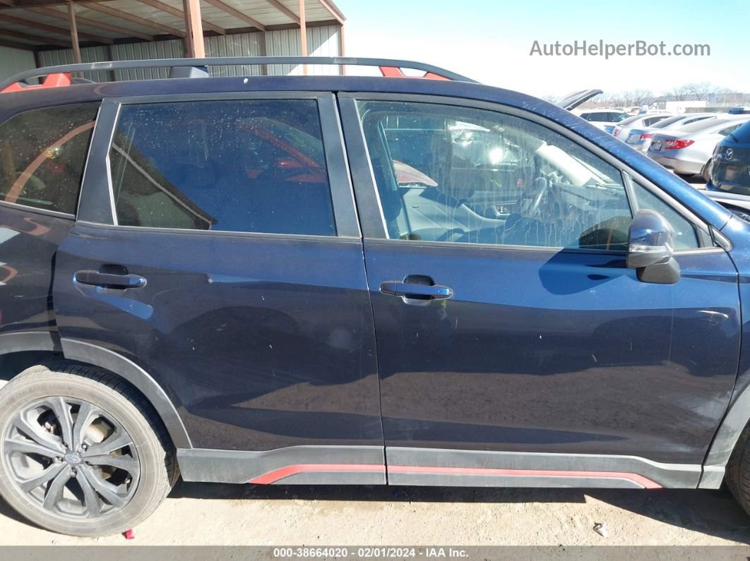 2019 Subaru Forester Sport Dark Blue vin: JF2SKAKC4KH486172