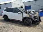 2019 Subaru Forester Sport White vin: JF2SKAKC8KH509517