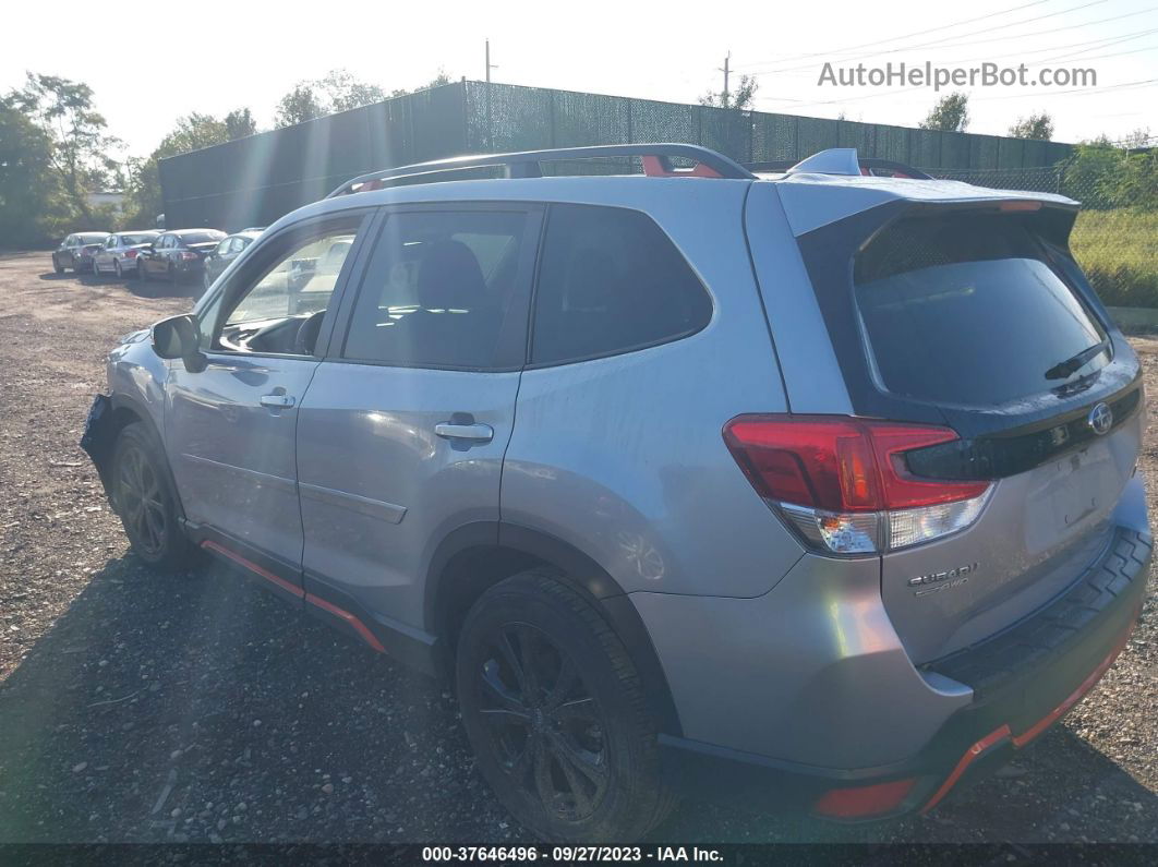 2020 Subaru Forester Sport Silver vin: JF2SKALC4LH476404