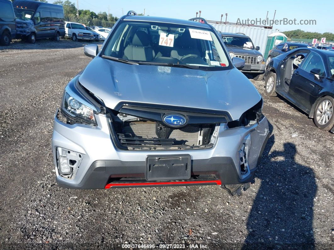 2020 Subaru Forester Sport Silver vin: JF2SKALC4LH476404