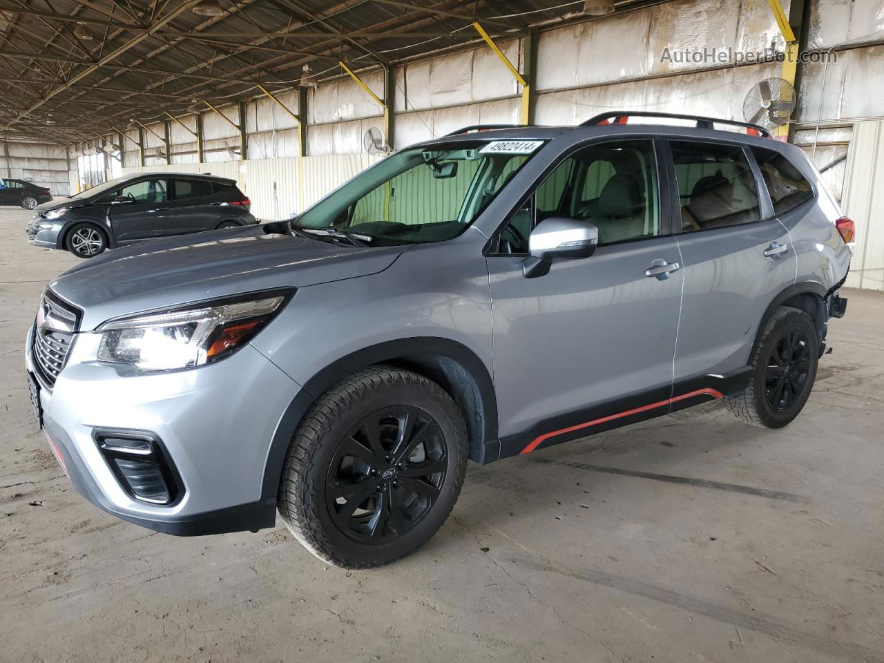 2020 Subaru Forester Sport Серебряный vin: JF2SKALC6LH522167