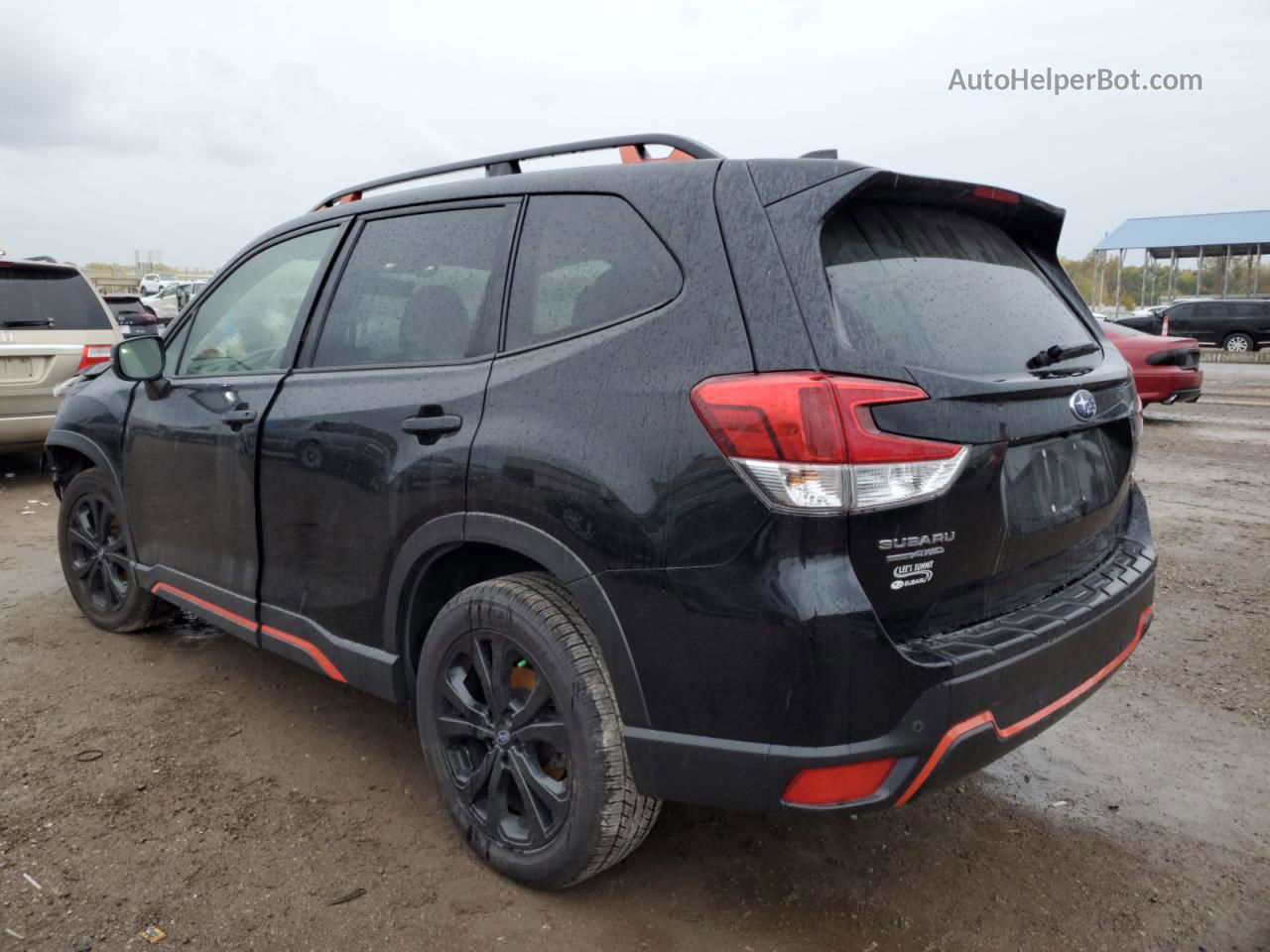 2020 Subaru Forester Sport Black vin: JF2SKAMC0LH499290