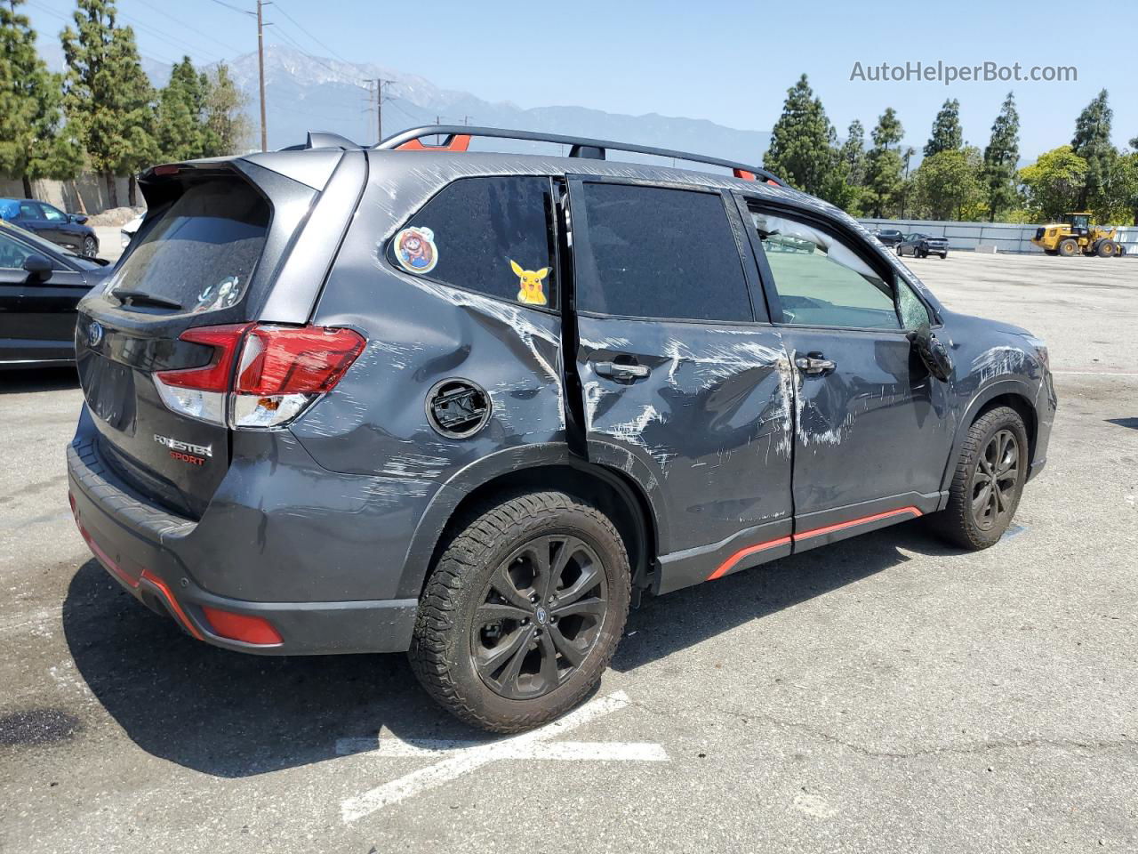 2020 Subaru Forester Sport Charcoal vin: JF2SKAMC0LH595677