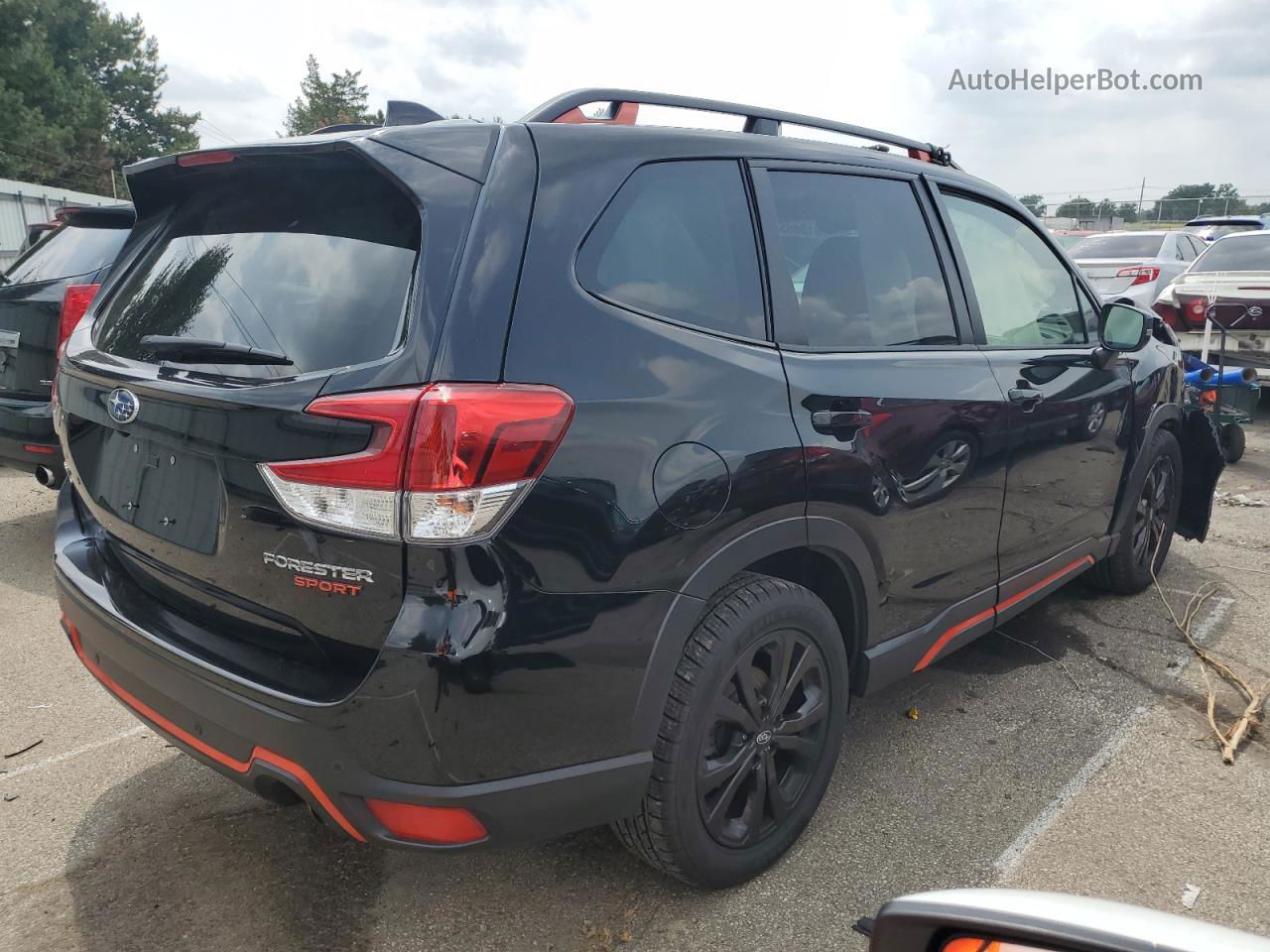 2020 Subaru Forester Sport Black vin: JF2SKAMC1LH485964