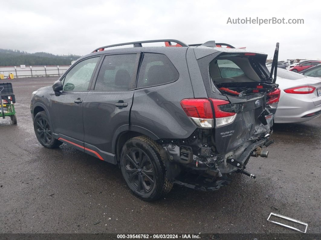 2020 Subaru Forester Sport Серый vin: JF2SKAMC7LH602401