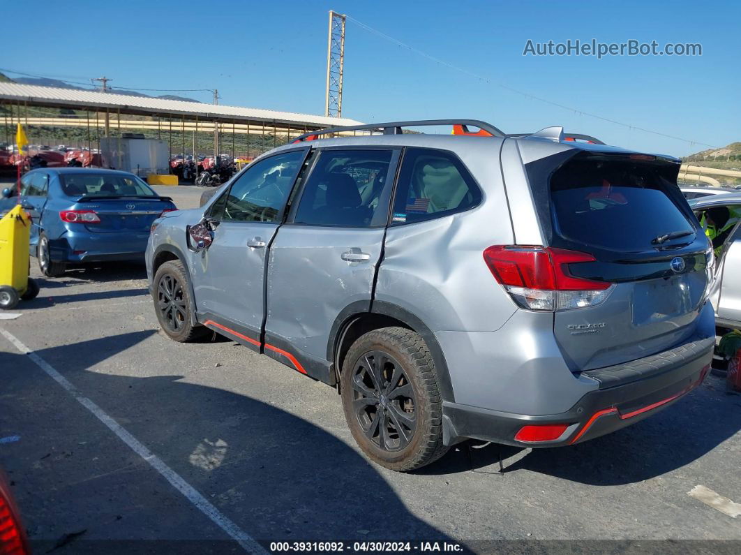 2020 Subaru Forester Sport Gray vin: JF2SKAMC9LH437676