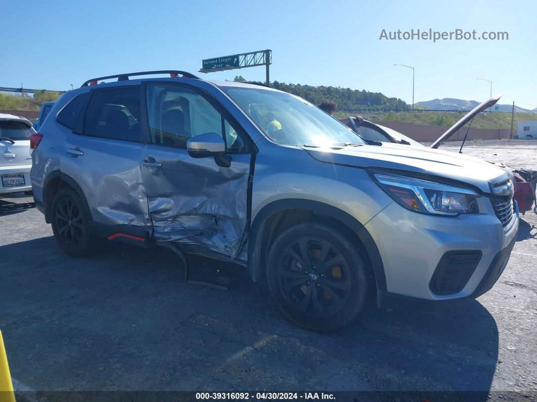 2020 Subaru Forester Sport Gray vin: JF2SKAMC9LH437676