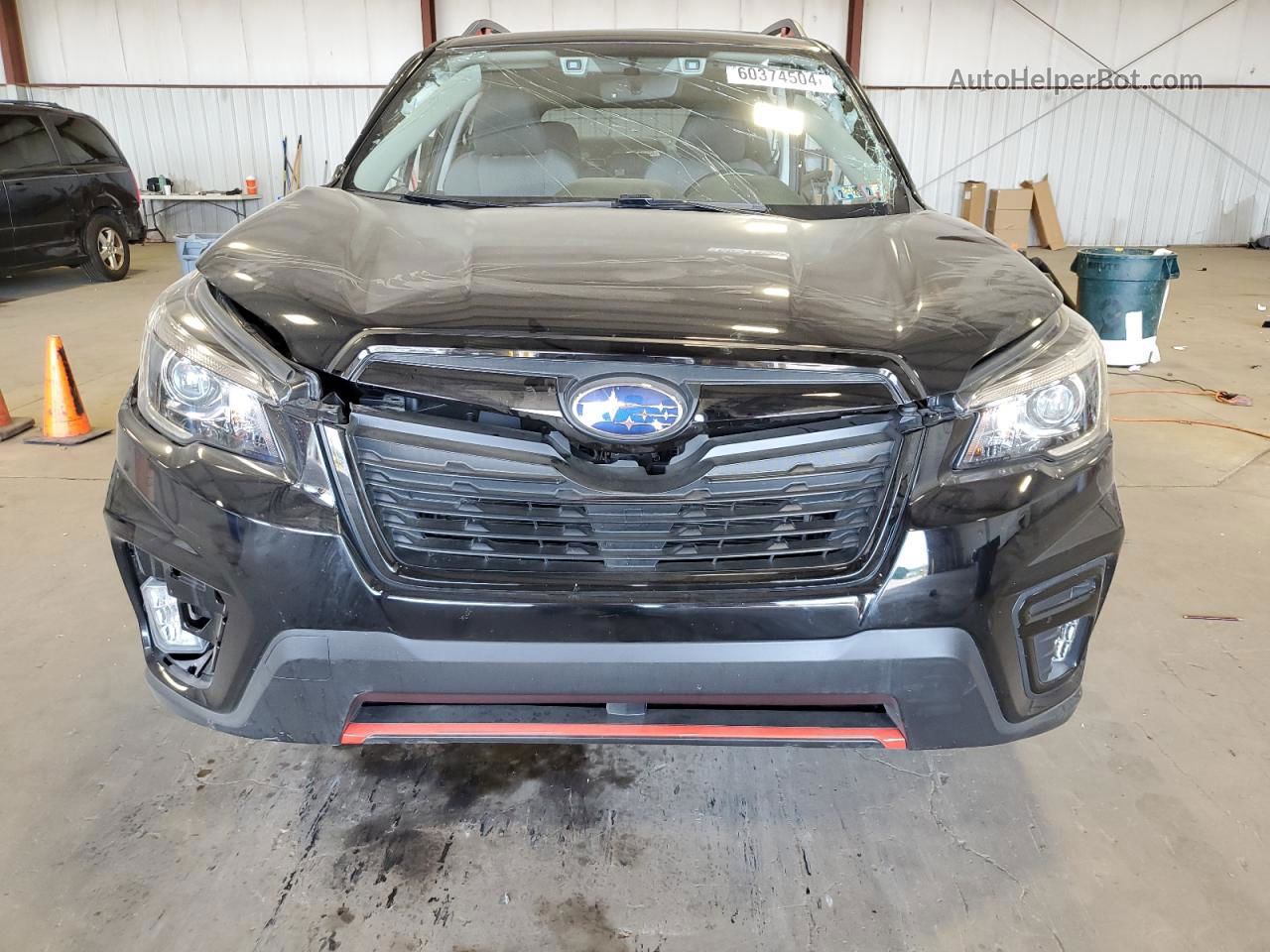 2019 Subaru Forester Sport Black vin: JF2SKAPC0KH498635