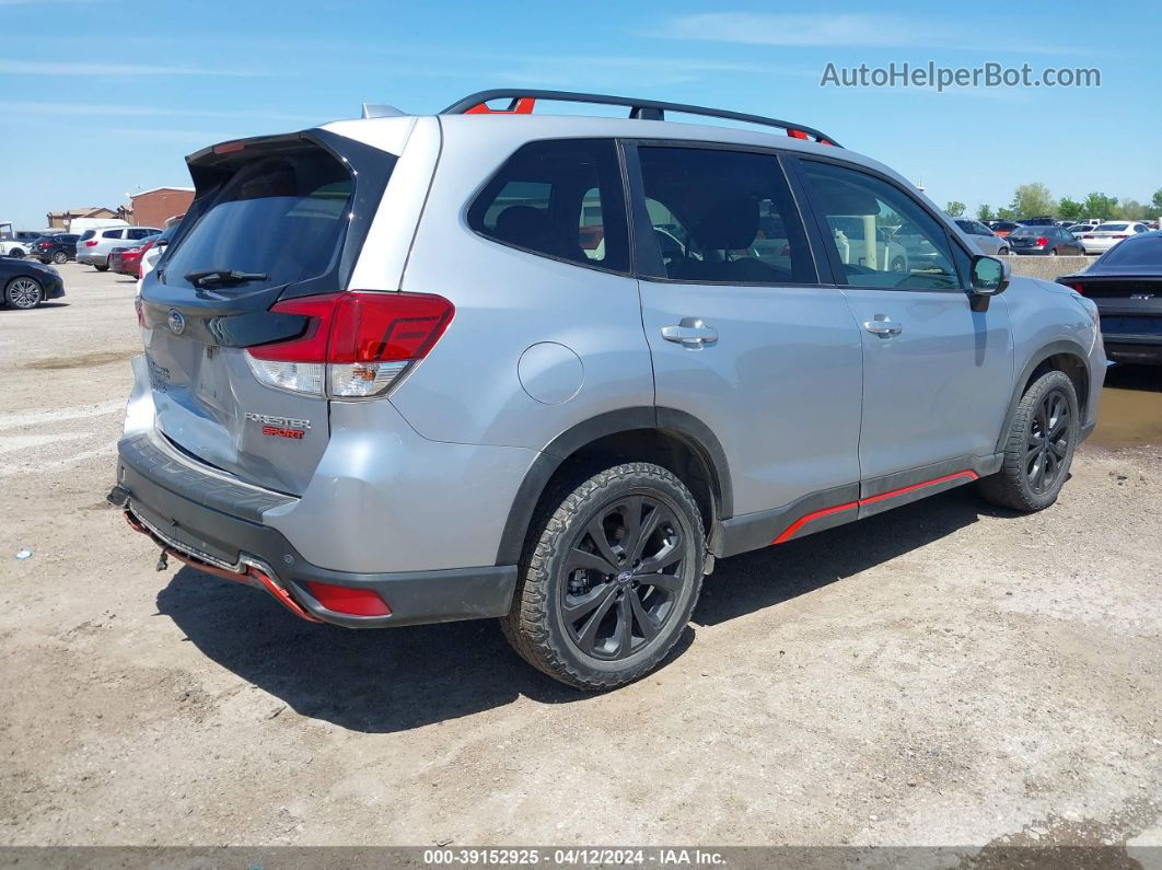 2019 Subaru Forester Sport Silver vin: JF2SKAPC0KH524988