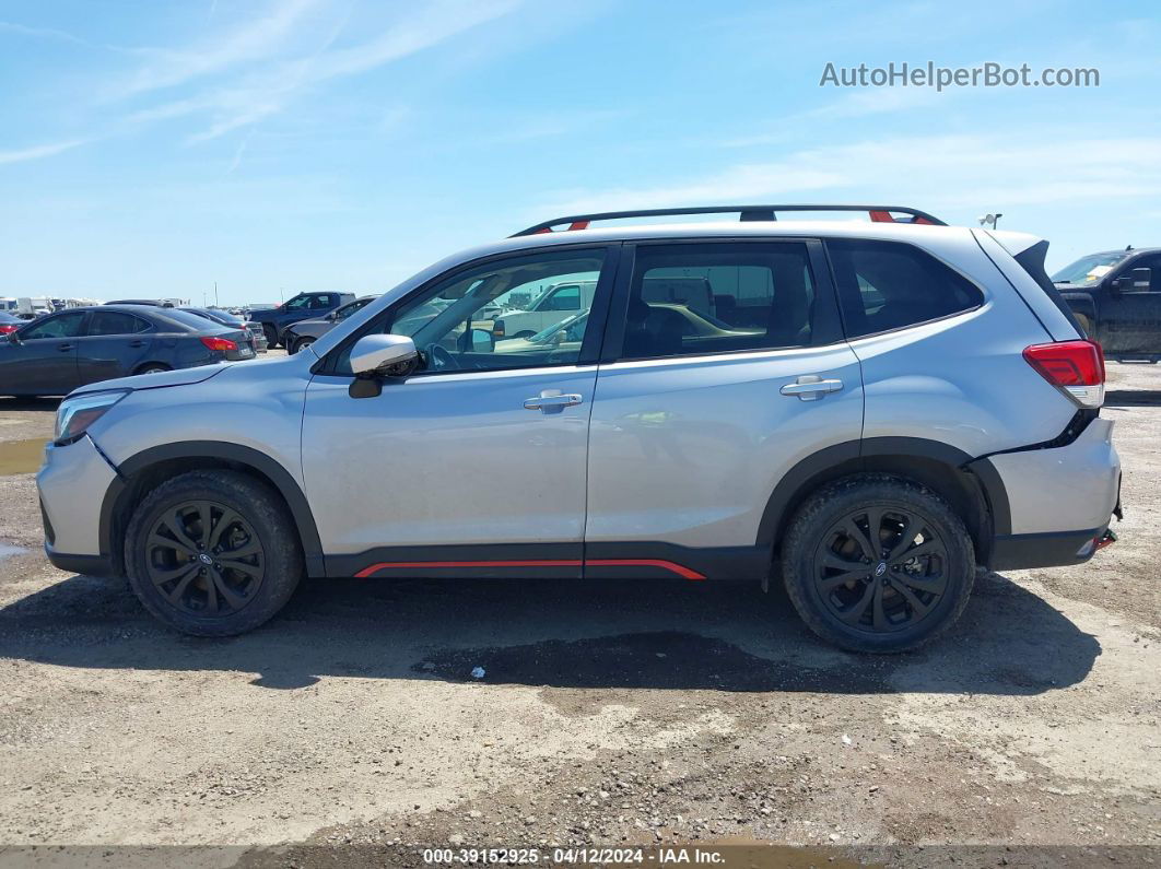 2019 Subaru Forester Sport Серебряный vin: JF2SKAPC0KH524988