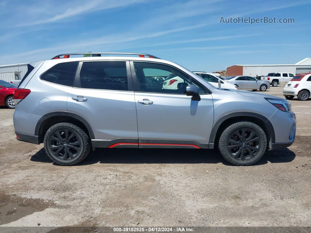 2019 Subaru Forester Sport Silver vin: JF2SKAPC0KH524988