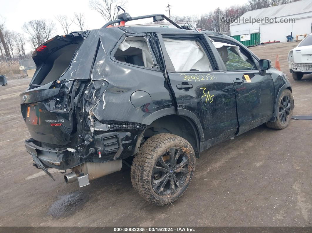 2019 Subaru Forester Sport Черный vin: JF2SKAPC0KH551656