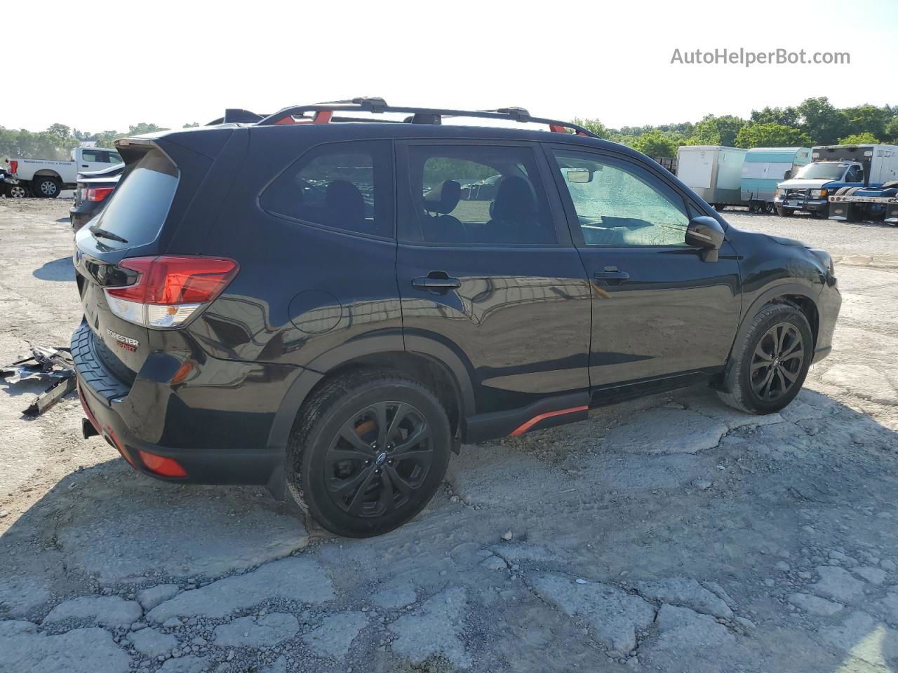 2019 Subaru Forester Sport Black vin: JF2SKAPC1KH436371