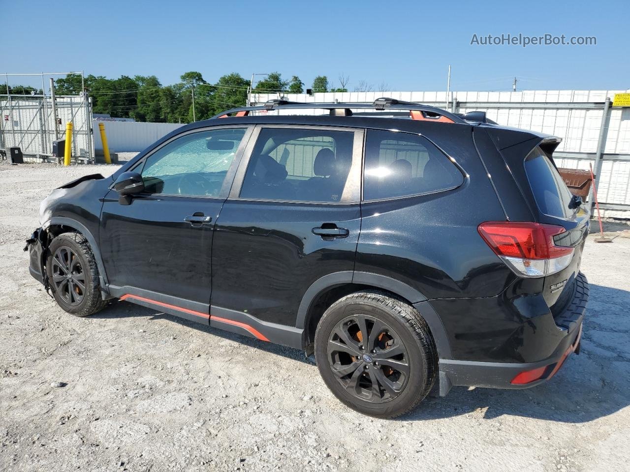 2019 Subaru Forester Sport Black vin: JF2SKAPC1KH436371