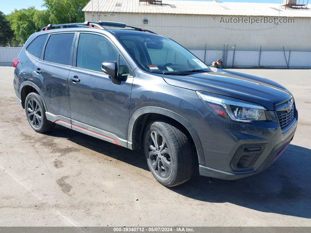 2019 Subaru Forester Sport Black vin: JF2SKAPC1KH469919