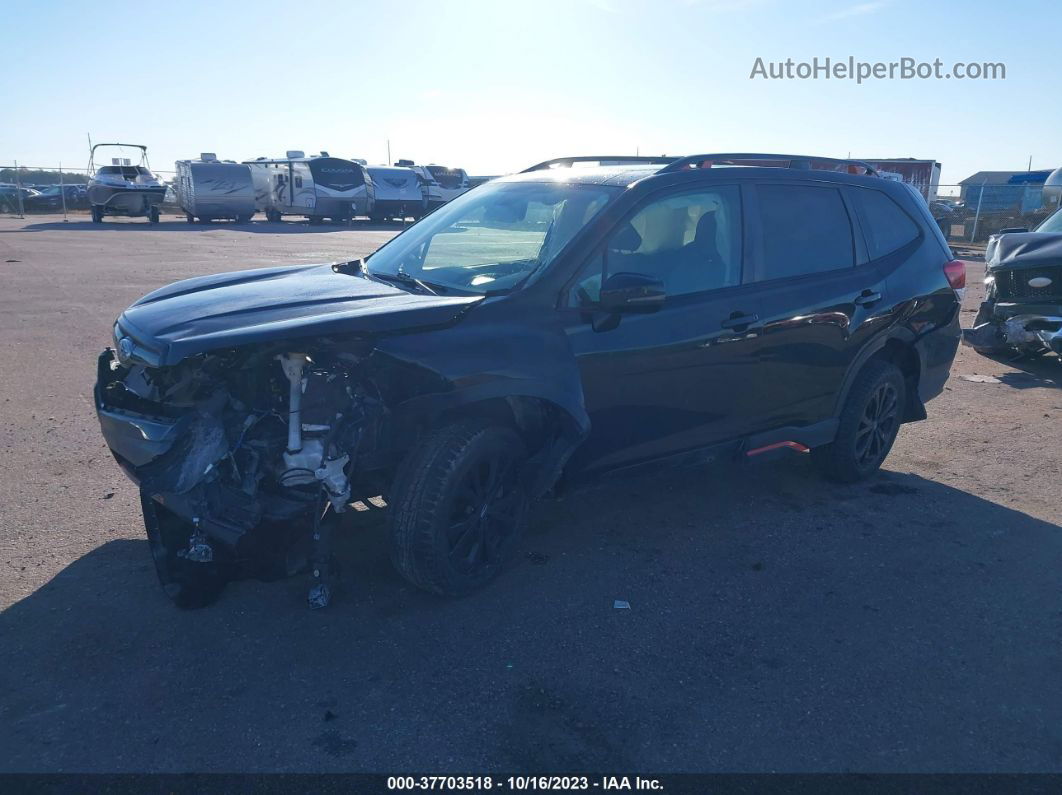 2019 Subaru Forester Sport Black vin: JF2SKAPC1KH590207