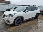 2019 Subaru Forester Sport White vin: JF2SKAPC4KH429172