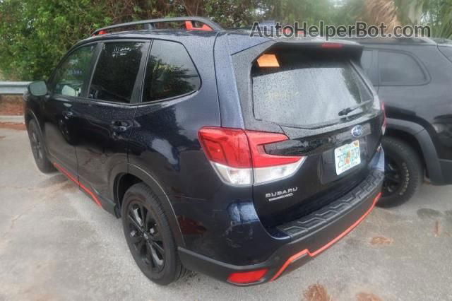 2019 Subaru Forester Sport Blue vin: JF2SKAPC4KH502945