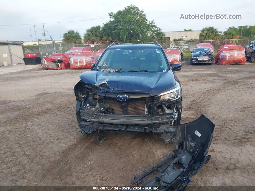 2019 Subaru Forester Sport Blue vin: JF2SKAPC5KH548834