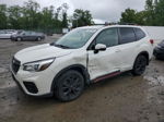 2019 Subaru Forester Sport White vin: JF2SKAPC6KH485839