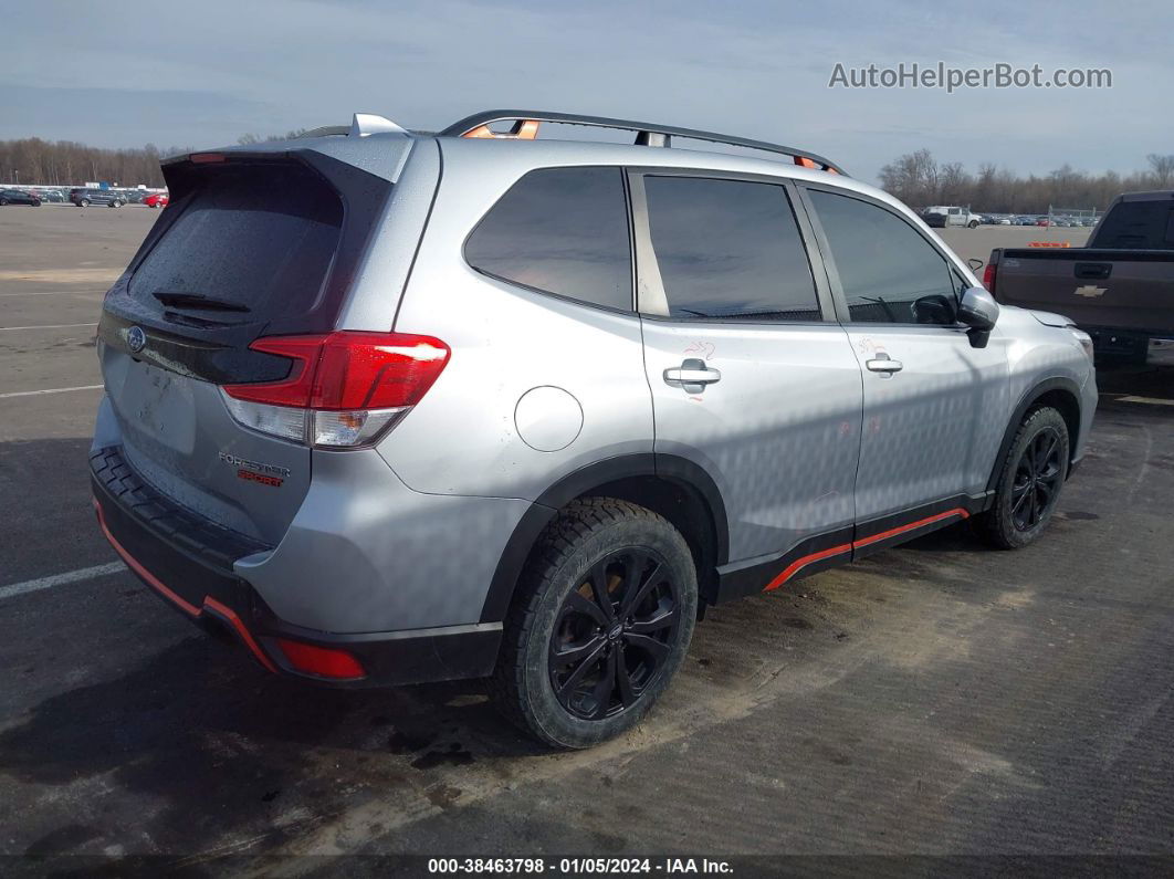 2019 Subaru Forester Sport Серебряный vin: JF2SKAPC6KH538801