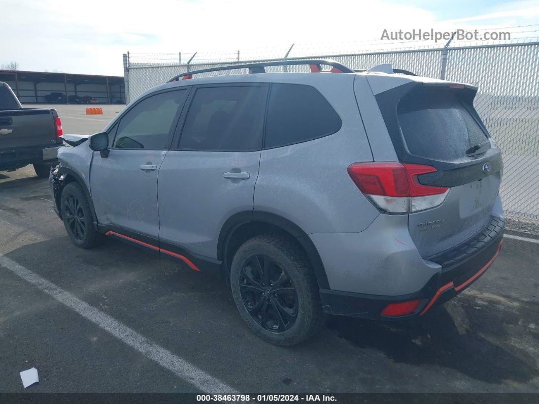 2019 Subaru Forester Sport Silver vin: JF2SKAPC6KH538801