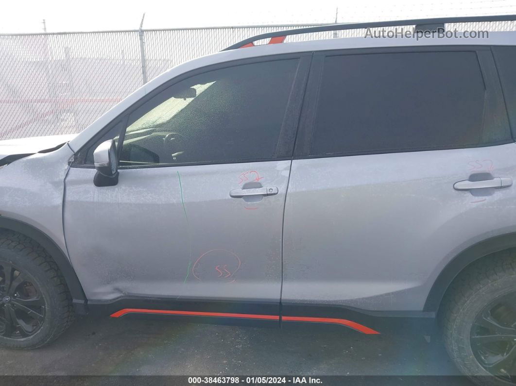 2019 Subaru Forester Sport Серебряный vin: JF2SKAPC6KH538801